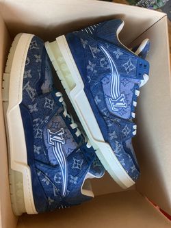 louis vuitton trainer sneakers bleu for Sale in New York, NY - OfferUp