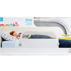 Munchkin Toddler Bed Rail, Fits Twin, Full and Queen Size Mattresses, Grey