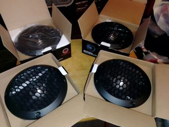 I Have Four Of Them Only Brand New Gravity Warzone WZ6G 6.5" Mid-Range 4 Ohms 1000 Watts Peak Power Each Mid-Range