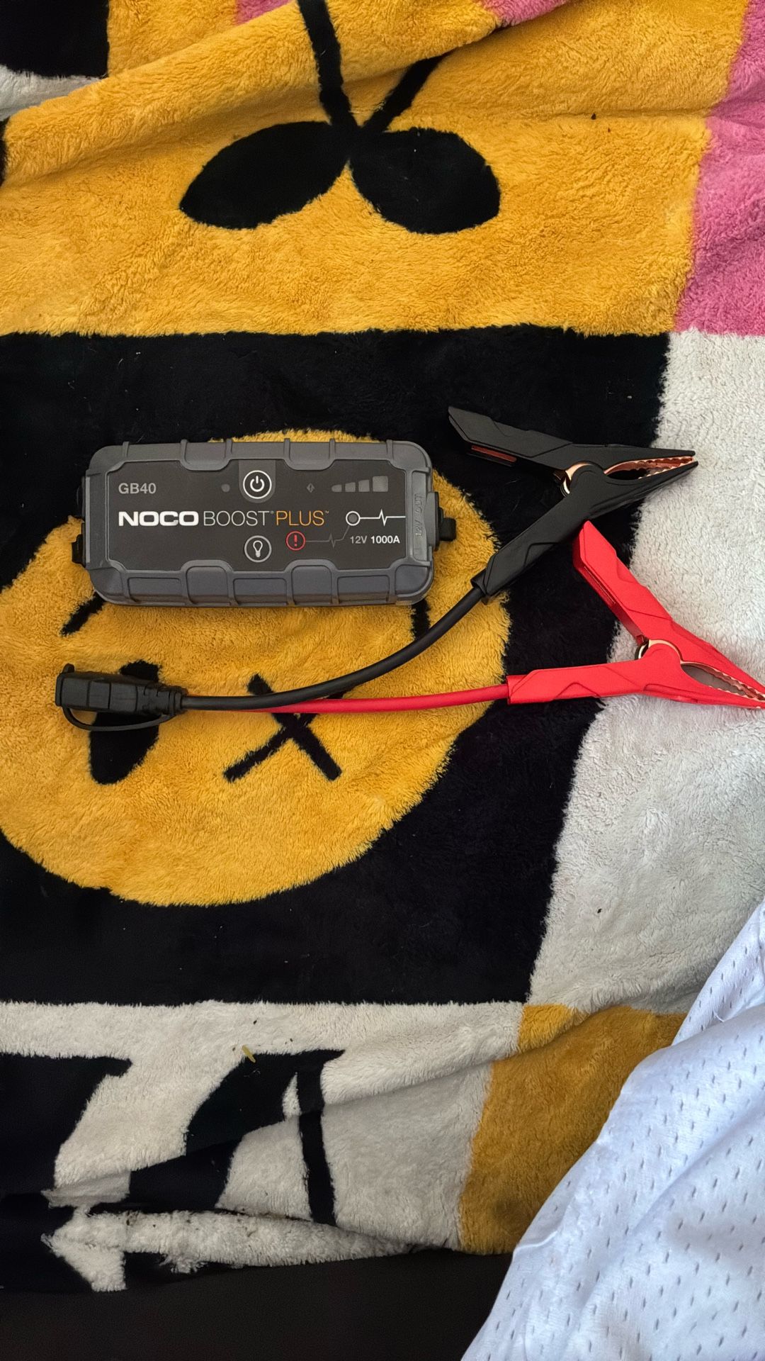 Noco boost plus Car Battery Jumper