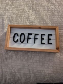 Coffee Wall Decor: office sign