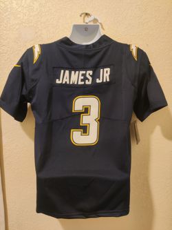 New Mens Chargers James Jr Navy Blue Jerseys Stitched