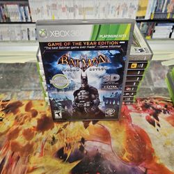 Batman: Arkham Asylum [Game of the Year] Microsoft XBOX 360 Complete Great Shape