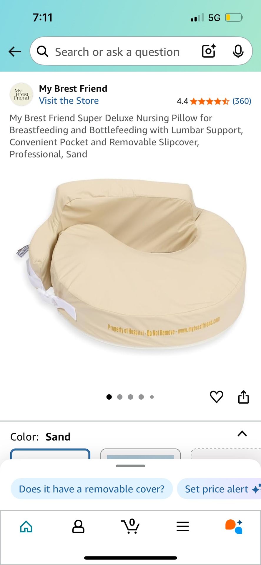 Breast Friend - Newborn Feeding Pillow
