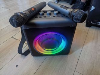 Portable karaoke machine