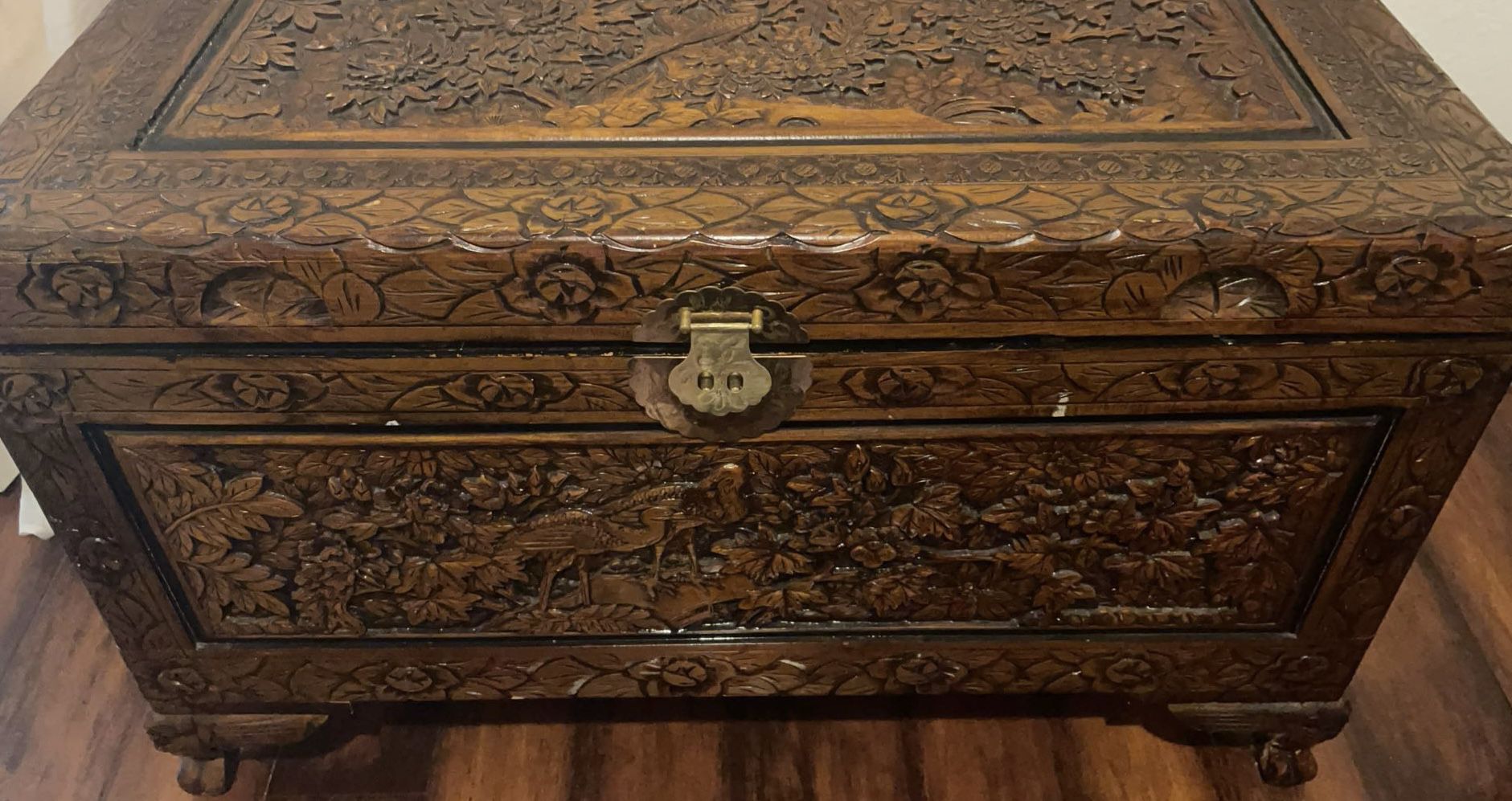 Antique Wooden chest/trunk