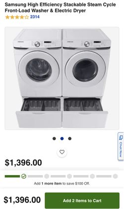 Brand New Samsung Washer
