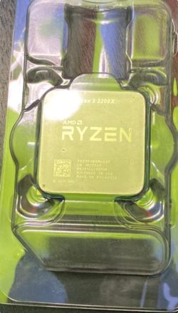 Ryzen 3 2300x With Cooler Master Air Cooler.
