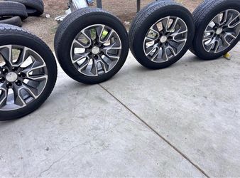 Set of 20 inch 2019-2025 Chevrolet Tahoe