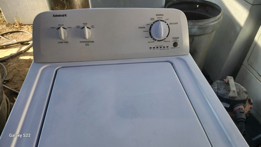 ADMIRAL Washer By Whirlpool Heavy Duty Works Exelent