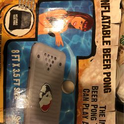 Inflatable Beer Pong Table 