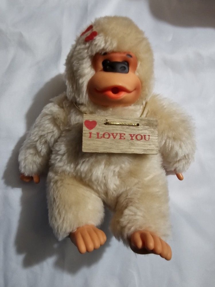 Gonga Russ Plushy, Vintage, I Love You