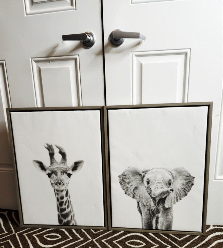 Cute Animal Wall Art Decor