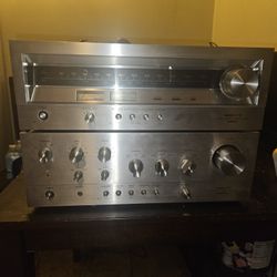 Vintage Onkyo Amplifier 