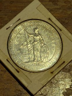 1910 British trade dollar
