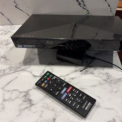 Sony Blu Ray DVD Player/wifi Capable