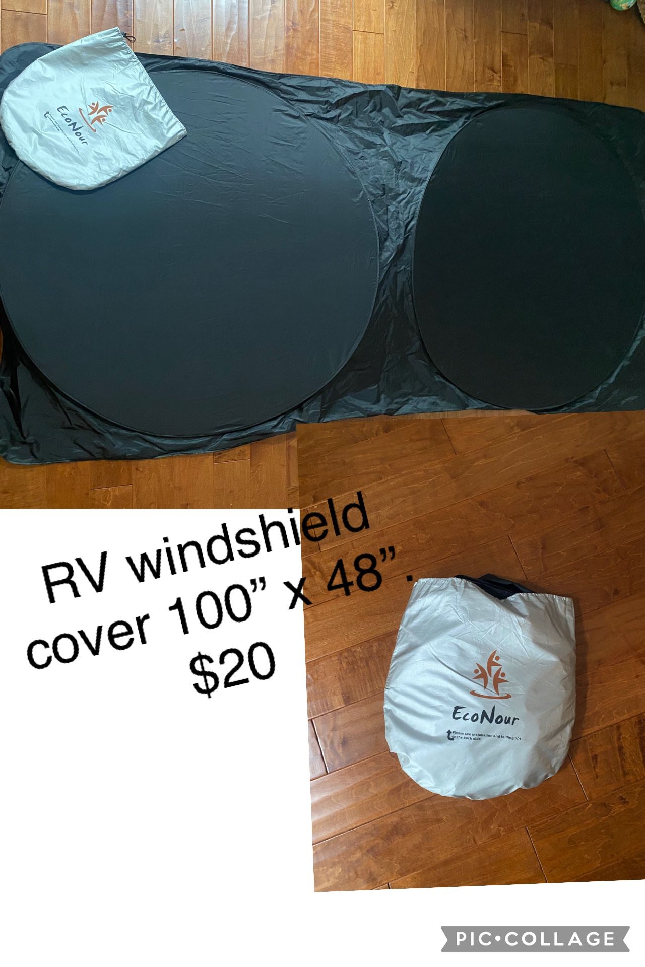 (2) Sizes RV Windshield Covers