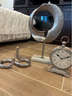 Silver home decor