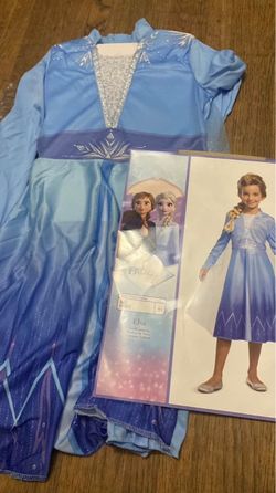 Frozen Elsa costume size S 4-6 for girl