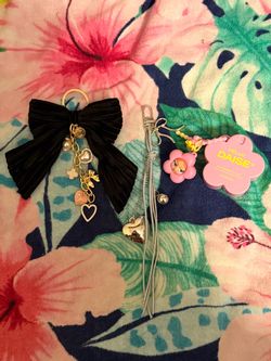 Decorative Keychain and Bag Charm Bundle