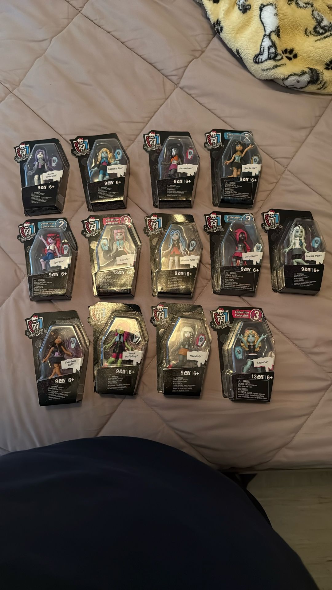 Mini Monster High Dolls Figures