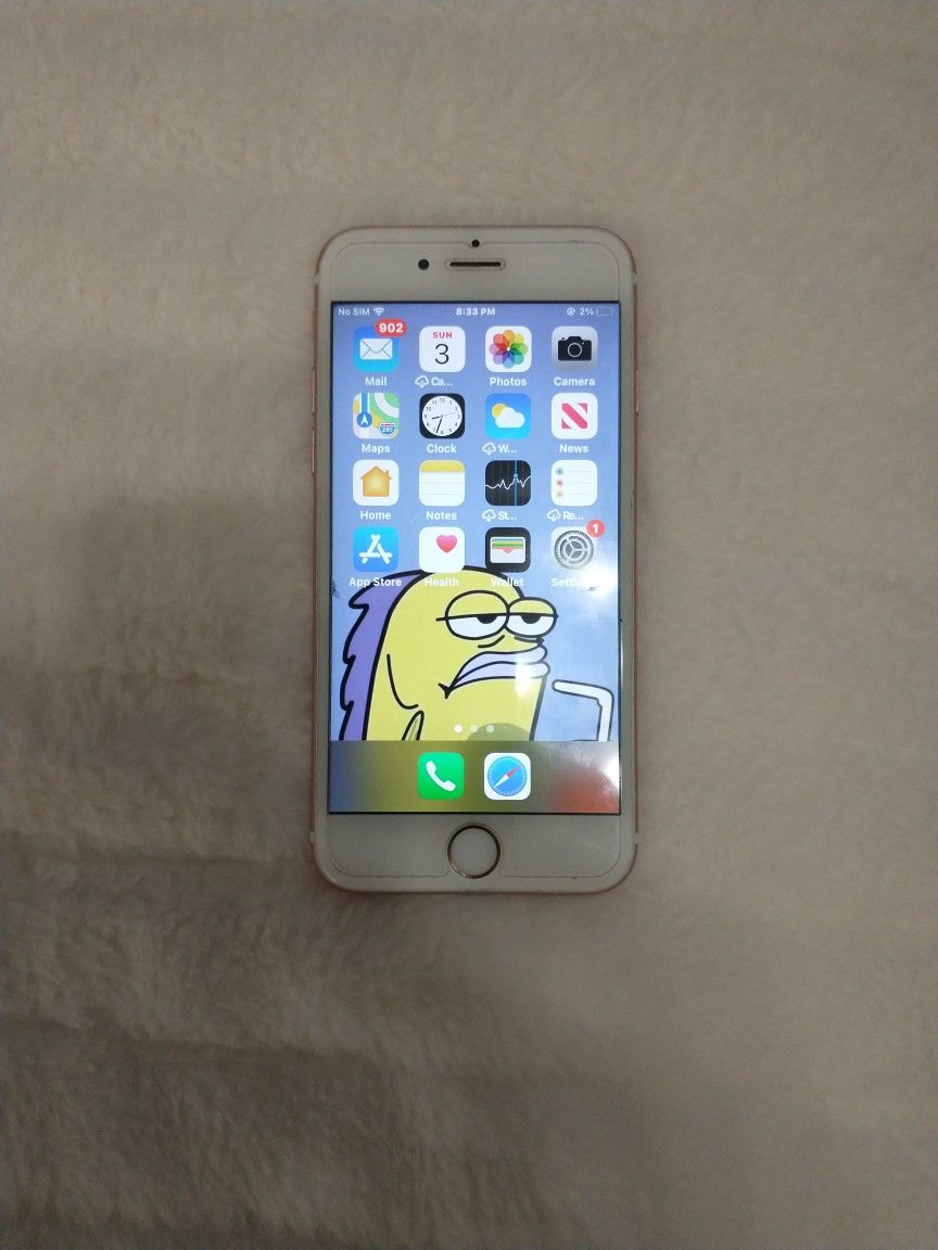 Unlocked Iphone 6 Silver 16 GB