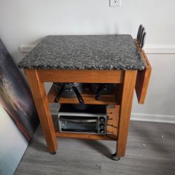 Granite Kitchen Cart 
