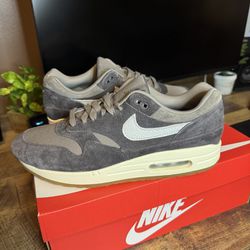 Nike Air Max One Crepe Soft Grey Size 11.5