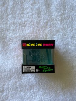 Schylling NeeDoh Nice Ice Baby Squishies (2 Pack - Teal & Purple) NIB