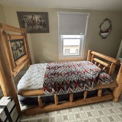 Single Bed Frame With Mattress