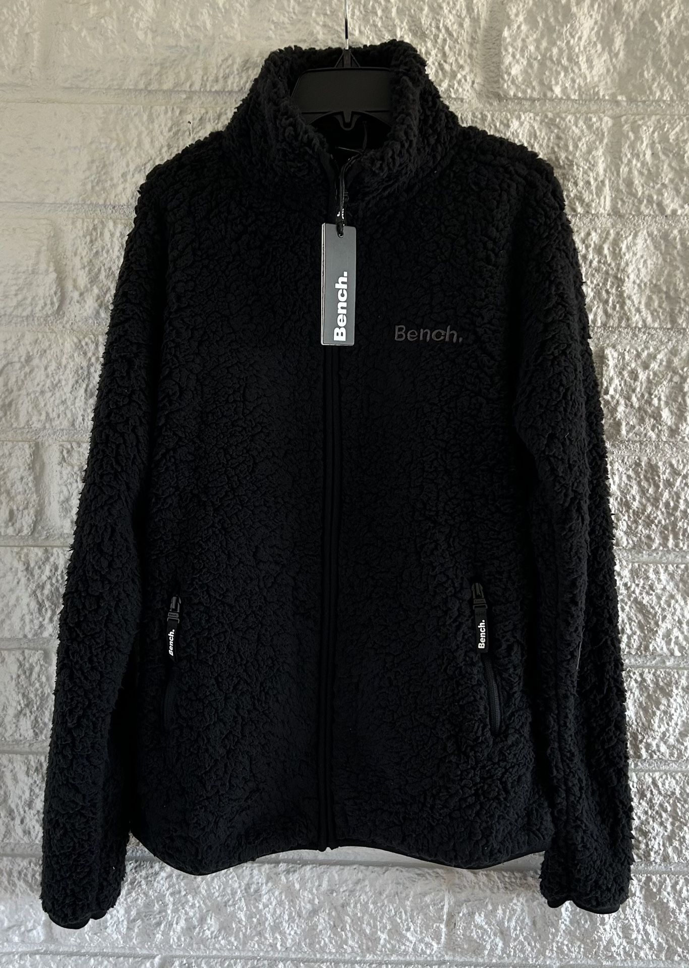 NEW Bench Women’s Soft Sherpa-type Full-Zip Jacket, Size Medium