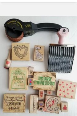 Rubber Stamps Hearts Crafts