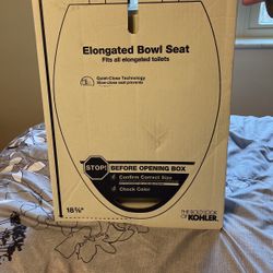 Kohler Soft-close Toilet Seat - New Unopened (elongated version)