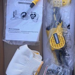 Mini chainsaw 6 inch compatible with a dewalt battery not included 