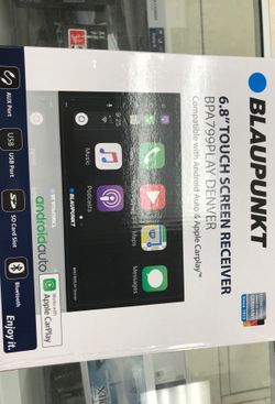 Blaupunkt 6.8” touch screen receiver compatible with android auto & Apple CarPlay we do finance 🔥🔥🔥