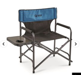 Camping chair armrests