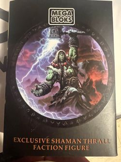 Blizzard’s Shaman Thrall Faction Figure