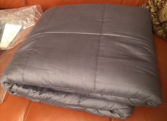 Anjee Weighted Blanket, Heavy for Great Sleep | 60x80 inches | Full/Queen Gray