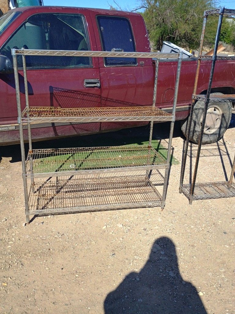 Metal Shelves.Used.