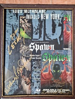 Spawn 2 video release. Signing at Tower Records.