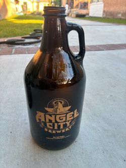 Angel City empty Growler Los Angeles Arts District