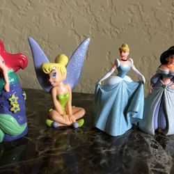 Disney 4 Princess Figurines