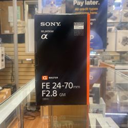 Sony FE 24-70mm F2.8