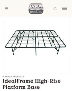 KING SIZE PLATFORM BED