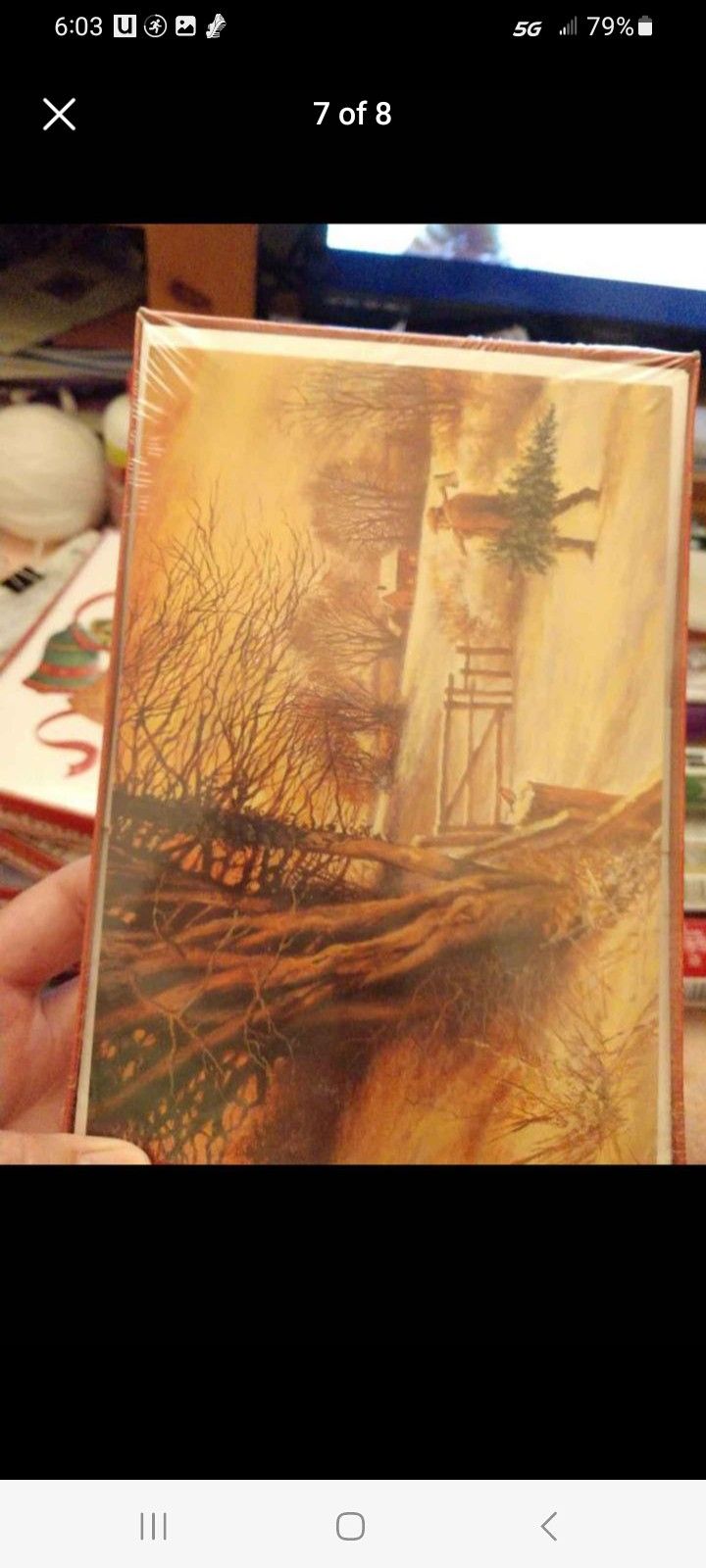 Christmas Card Box 