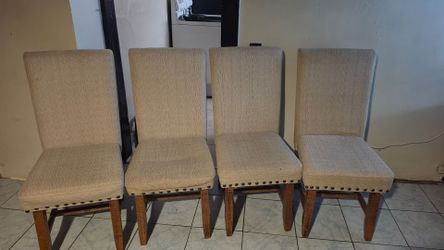 4 dining chairs