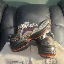 Gucci Rhyton 'Beige Brick Red' / Size 10 US.  European -44