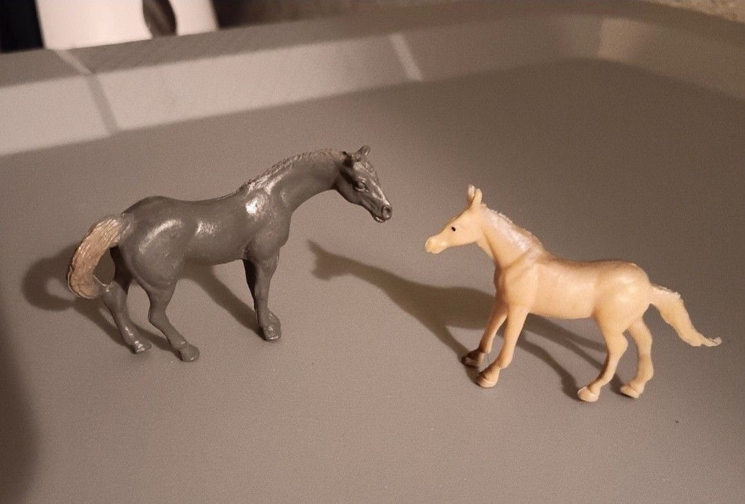 Vintage Mini Plastic Horses