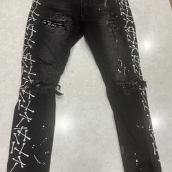 BXD Vision Falling Bone Jeans