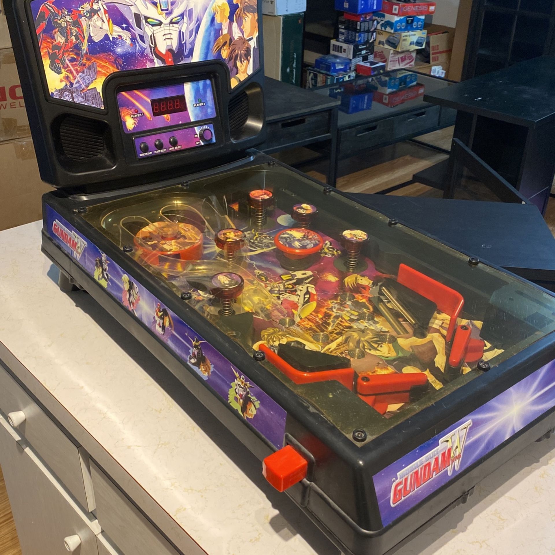 Gundam Wing Pinball Machine